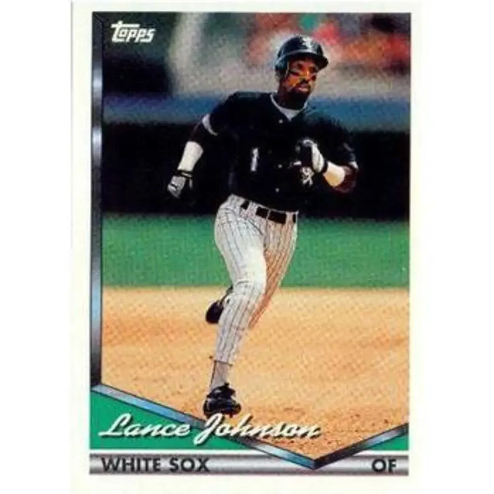 1994 Topps Lance Johnson # 452 Chicago White Sox